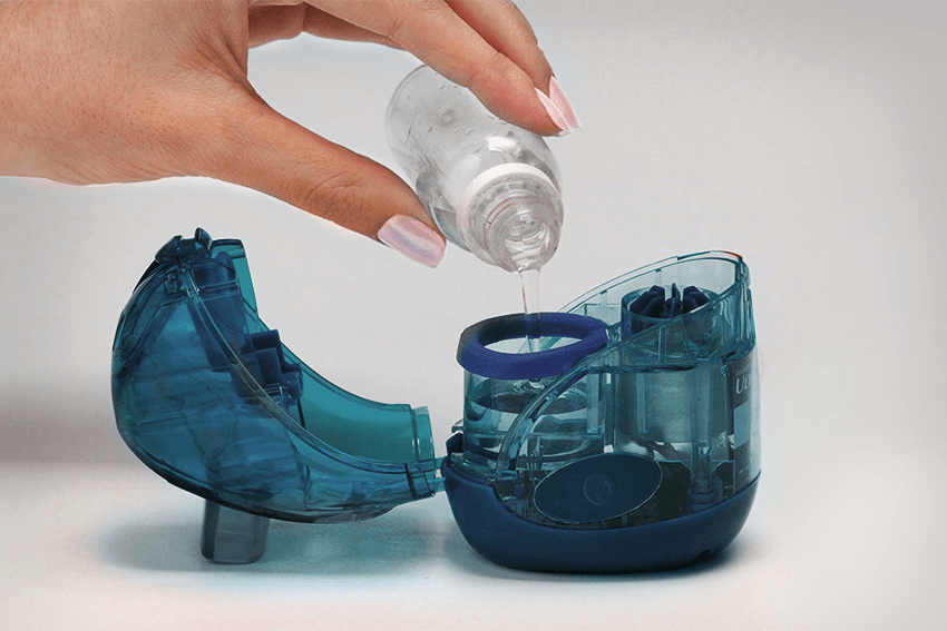 Nebulizador Ultra-Alívio. Projeto de design e inovação em saúde