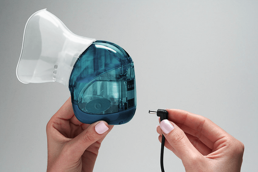 Nebulizador Ultra-Alívio. Projeto de design e inovação em saúde