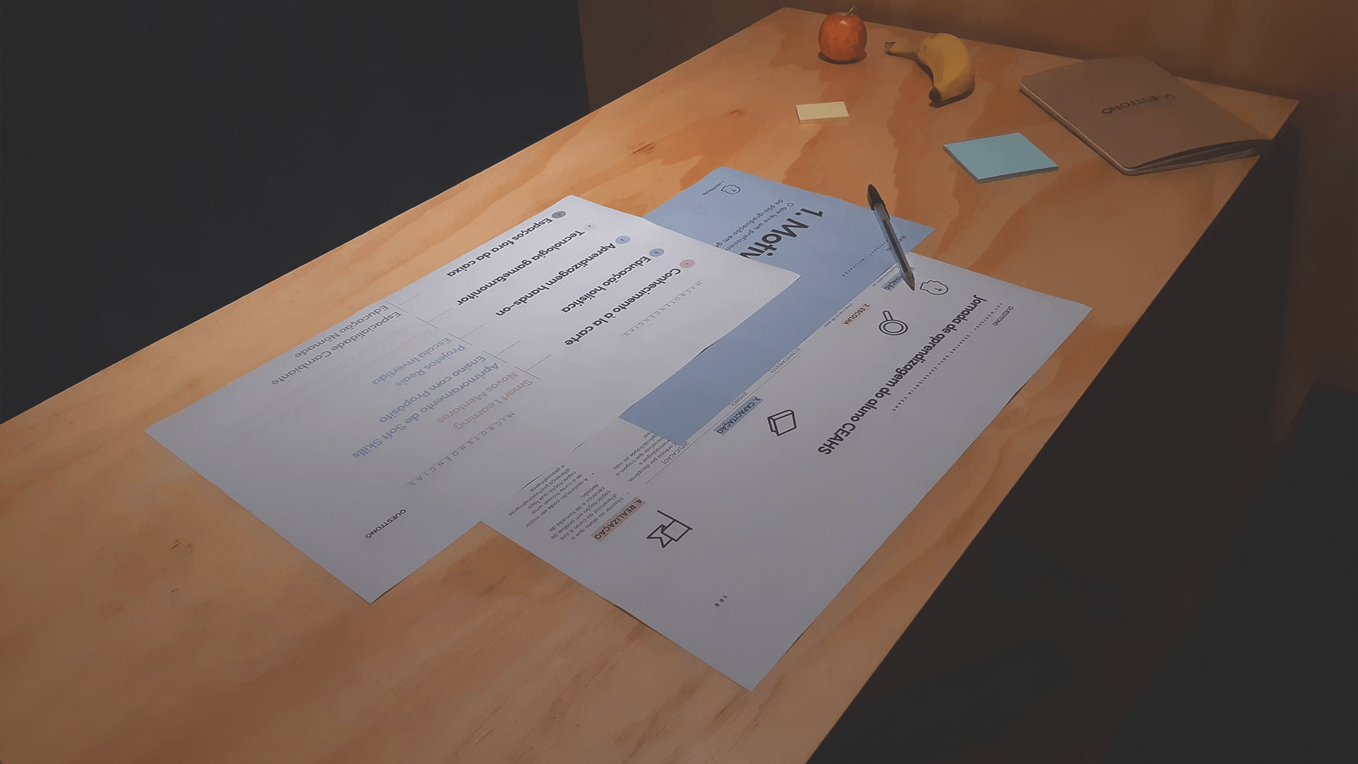 Case de FGV: Fotos de processo. Inovação em educação