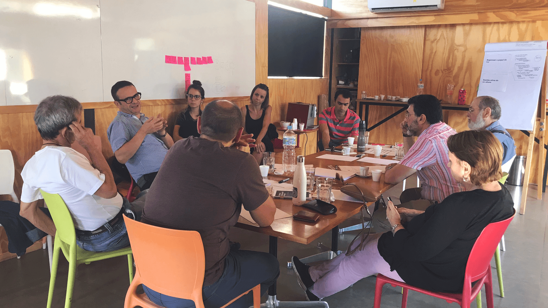 Case de FGV: Fotos de processo. Inovação em educação