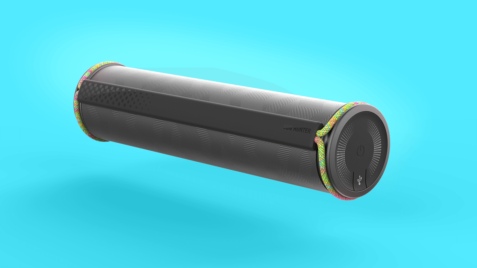 carregador Sun Hunter movido a energia solar